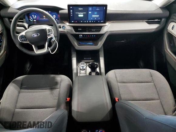 2025 Ford Explorer Active with VIN 1FMUK8DH5SGA03444, listed as a Copart auction lot 56217955 with 11,733 mi miles and Salvage title. Bid and sale history available at DreamBid. Image 8.