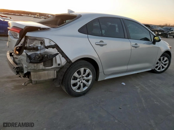 2023 Toyota Corolla LE with VIN 5YFB4MDE3PP066262, listed as a Copart auction lot 48393485 with 119,515 mi miles and Salvage Title. Bid and sale history available at carsss.com. Image 3.