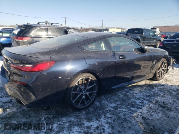 2020 BMW 8 Series M850i xDrive z VIN WBABC4C04LCE75995, wystawiony jako Copart lot #41862035 z przebiegiem 31 550 mil mil oraz Szkoda całkowita • Salvage title. Historia ofert i sprzedaży dostępna na DreamBid. Obrazek 3.