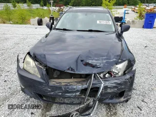 2008 Lexus IS 250 with VIN JTHBK262X85052613, listed as a Copart auction lot 60151025 with 355,990 mi miles and Salvage title. Bid and sale history available at DreamBid. Image 5.