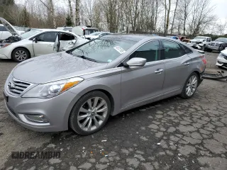 2013 Hyundai Azera with VIN KMHFH4JG0DA328620, listed as a Copart auction lot 48731105 with 89,940 mi miles and Salvage Title. Bid and sale history available at carsss.com. Image 1.