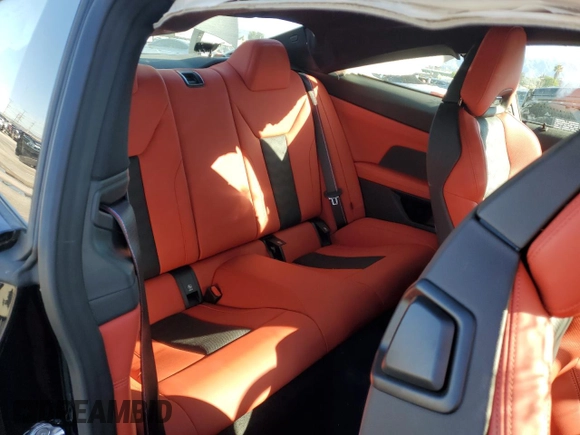 2024 BMW M4 Competition xDrive with VIN WBS43AZ00RCP43053, listed as a Copart auction lot 47644124 with 751 mi miles and Salvage Title. Bid and sale history available at carsss.com. Image 10.