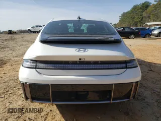 2024 Hyundai IONIQ 6 SE with VIN KMHM24AAXRA072644, listed as a Copart auction lot 83076564 with 5,985 mi miles and Salvage Title. Bid and sale history available at carsss.com. Image 6.