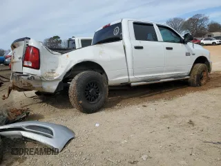 2012 Ram 2500 ST with VIN 3C6TD5CT4CG265502, listed as a Copart auction lot 47135195 with 0 mi miles and Salvage Title. Bid and sale history available at carsss.com. Image 3.