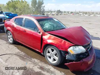 2008 Dodge Avenger SXT with VIN 1B3LC56R98N169618, listed as a IAAI auction lot 40626545 with 153,921 mi miles. Bid and sale history available at carsss.com. Image 13.