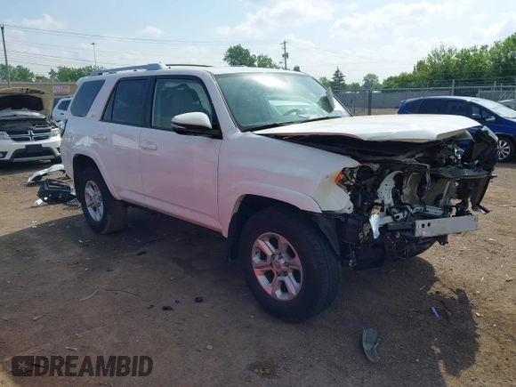 2018 Toyota 4Runner SR5 z VIN JTEBU5JR7J5529002, wystawiony jako IAAI lot #42238283 z przebiegiem 19 243 mil mil oraz . Historia ofert i sprzedaży dostępna na DreamBid. Obrazek 1.