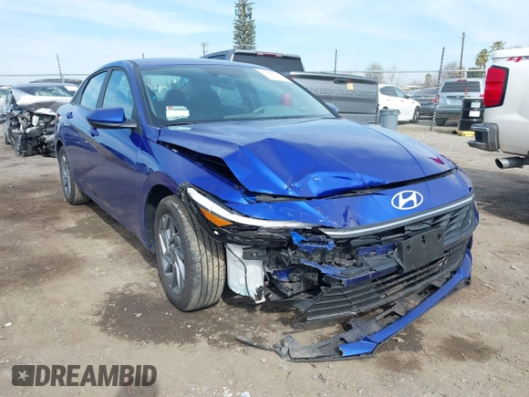 2024 Hyundai Elantra SEL with VIN KMHLM4DGXRU820751, listed as a IAAI auction lot 41600603 with 9,137 mi miles and . Bid and sale history available at DreamBid. Image 1.