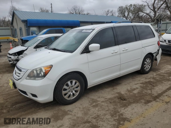 2010 Honda Odyssey EX with VIN 5FNRL3H47AB037296, listed as a Copart auction lot 49968265 with 200,575 mi miles and Salvage Title. Bid and sale history available at carsss.com. Image 1.