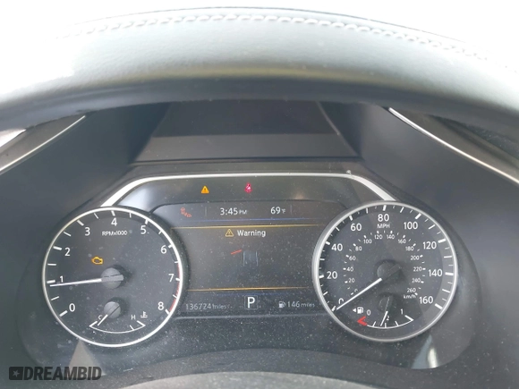 2015 Nissan Murano Platinum with VIN 5N1AZ2MH0FN230862, listed as a IAAI auction lot 41960661 with 136,724 mi miles. Bid and sale history available at carsss.com. Image 7.