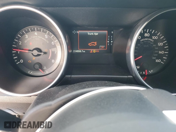 2022 Ford Mustang EcoBoost with VIN 1FA6P8TH0N5132584, listed as a Copart auction lot 45401895 with 14,658 mi miles and Salvage Title. Bid and sale history available at carsss.com. Image 9.