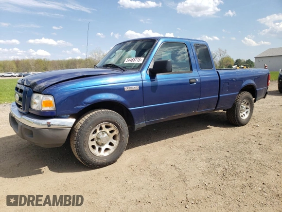 2011 Ford Ranger XL with VIN 1FTKR1ED2BPA36914, listed as a Copart auction lot 54488715 with 220,537 mi miles and Clean title. Bid and sale history available at DreamBid. Image 1.