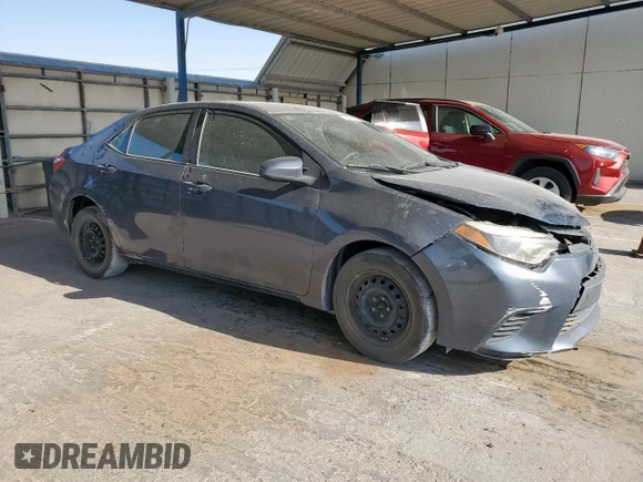 2016 Toyota Corolla L with VIN 5YFBURHE2GP478051, listed as a Copart auction lot 57886185 with 89,759 mi miles and Salvage title. Bid and sale history available at DreamBid. Image 4.