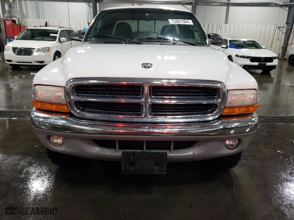 2000 Dodge Dakota Sport with VIN 1B7GG22N3YS534379, listed as a Copart auction lot 75881584 with 154,643 mi miles and Salvage Title. Bid and sale history available at carsss.com. Image 5.