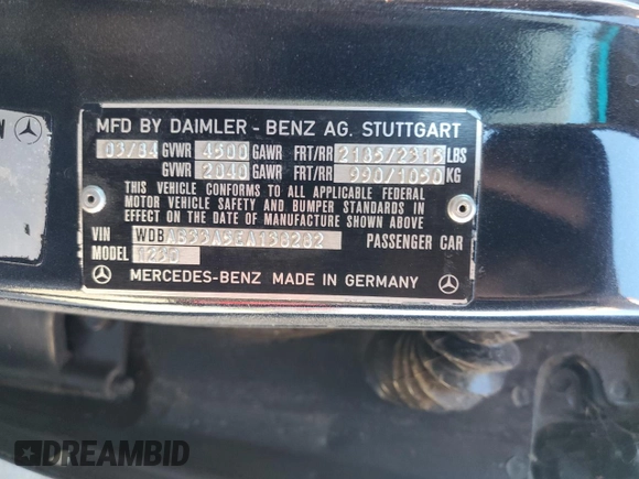 1984 Mercedes-Benz 300 D с VIN WDBAB33A5EA138282, выставлен на аукционе Copart как лот 88987365 с пробегом 249 474 миль миль и Чистый • Clean title. История ставок и продаж доступна на DreamBid. Изображение 12.