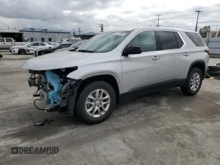 2022 Chevrolet Traverse LS with VIN 1GNEVFKWXNJ133045, listed as a Copart auction lot 45337934 with 40,186 mi miles. Bid and sale history available at carsss.com. Image 1.