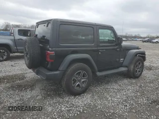 2018 Jeep Wrangler Sport with VIN 1C4GJXAN6JW210776, listed as a Copart auction lot 88348145 with 25,791 mi miles and Salvage title. Bid and sale history available at DreamBid. Image 3.