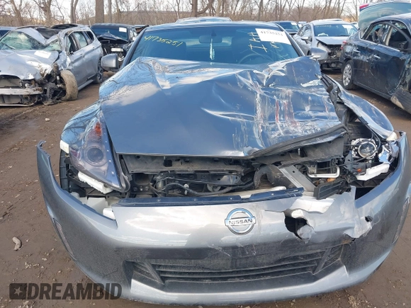 2017 Nissan 370Z with VIN JN1AZ4EH9HM954561, listed as a IAAI auction lot 41735251 with 24,542 mi miles. Bid and sale history available at carsss.com. Image 12.