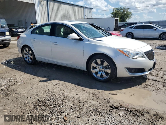 2015 Buick Regal Premium II with VIN 2G4GS5GX2F9147648, listed as a Copart auction lot 73679454 with 31,988 mi miles and Non repairable. Bid and sale history available at DreamBid. Image 4.