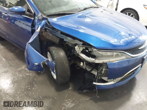 2015 Chrysler 200 C with VIN 1C3CCCCB7FN544899, listed as a IAAI auction lot 41896057 with 163,115 mi miles and . Bid and sale history available at carsss.com. Image 6.
