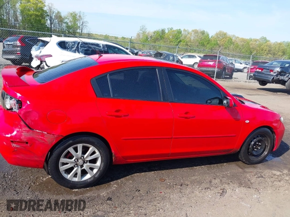 2008 Mazda 3 i Touring with VIN JM1BK12G081873689, listed as a IAAI auction lot 42066023 with 209,280 mi miles and . Bid and sale history available at carsss.com. Image 13.