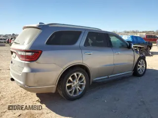 2016 Dodge Durango Citadel Anodized Platinum z VIN 1C4RDHEG9GC387026, wystawiony jako Copart lot #46730445 z przebiegiem Nie podano mil oraz Szkoda całkowita • Salvage title. Historia ofert i sprzedaży dostępna na DreamBid. Obrazek 3.