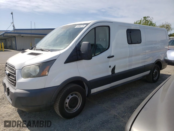 2015 Ford Transit with VIN 1FTNE2YMXFKA28511, listed as a Copart auction lot 53394175 with 159,056 mi miles and Clean Title. Bid and sale history available at DreamBid. Image 1.