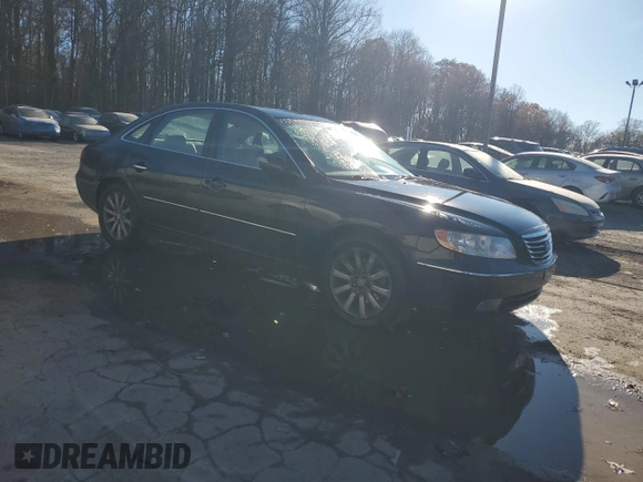 2009 Hyundai Azera Limited z VIN KMHFC46F69A344892, wystawiony jako Copart lot #79239454 z przebiegiem 205 624 mil mil oraz Szkoda całkowita • Salvage title. Historia ofert i sprzedaży dostępna na DreamBid. Obrazek 4.