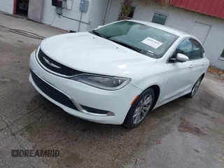 2015 Chrysler 200 Limited with VIN 1C3CCCABXFN675022, listed as a IAAI auction lot 41927925 with 208,380 mi miles. Bid and sale history available at carsss.com. Image 2.