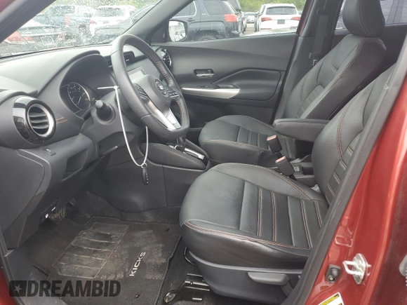 2019 Nissan Kicks SR with VIN 3N1CP5CU3KL483772, listed as a Copart auction lot 52044244 with 70,140 mi miles and Clean Title. Bid and sale history available at DreamBid. Image 7.