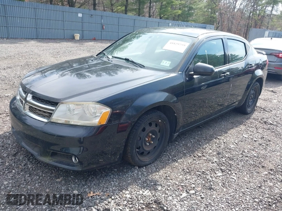 2011 Dodge Avenger Heat with VIN 1B3BD1FG2BN524118, listed as a IAAI auction lot 41829759 with 125,525 mi miles and . Bid and sale history available at DreamBid. Image 2.