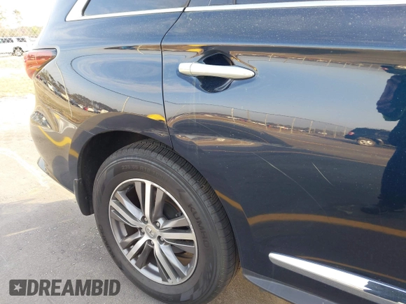 2020 Infiniti QX60 Pure with VIN 5N1DL0MN1LC501086, listed as a IAAI auction lot 41729091 with 108,329 mi miles and . Bid and sale history available at DreamBid. Image 19.