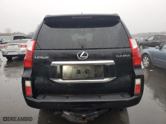 2010 Lexus GX 460 Premium with VIN JTJJM7FX2A5012934, listed as a Copart auction lot 43144395 with 180,183 mi miles and Salvage Title. Bid and sale history available at carsss.com. Image 6.