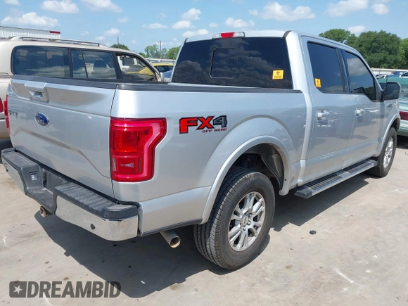 2017 Ford F-150 XL with VIN 1FTEW1EF2HFA09847, listed as a IAAI auction lot 42220091 with 179,631 mi miles and . Bid and sale history available at DreamBid. Image 4.