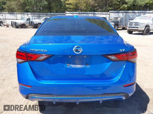 2020 Nissan Sentra SV with VIN 3N1AB8CVXLY211692, listed as a IAAI auction lot 40299661 with 88,858 mi miles. Bid and sale history available at carsss.com. Image 17.
