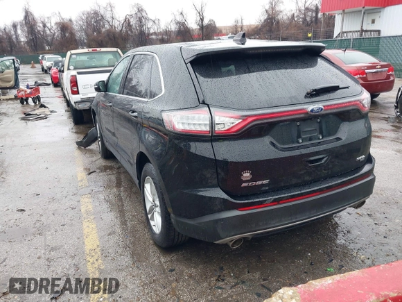 2017 Ford Edge SEL with VIN 2FMPK4J87HBB96013, listed as a IAAI auction lot 41493642 with 109,294 mi miles. Bid and sale history available at carsss.com. Image 3.
