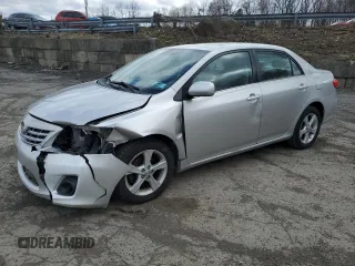 2013 Toyota Corolla L with VIN 2T1BU4EE3DC082908, listed as a Copart auction lot 52219795 with 175,604 mi miles and Salvage Title. Bid and sale history available at carsss.com. Image 1.