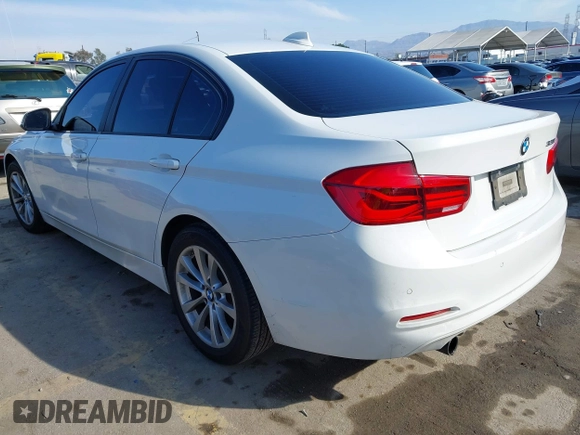 2016 BMW 3 Series 320i with VIN WBA8A9C59GK615704, listed as a IAAI auction lot 41431347 with 76,827 mi miles. Bid and sale history available at carsss.com. Image 3.
