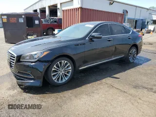 2017 Genesis G80 3.8L с VIN KMHGN4JE9HU175302, выставлен на аукционе Copart как лот 59144765 с пробегом 133 609 миль миль и Списание • Salvage title. История ставок и продаж доступна на DreamBid. Изображение 1.