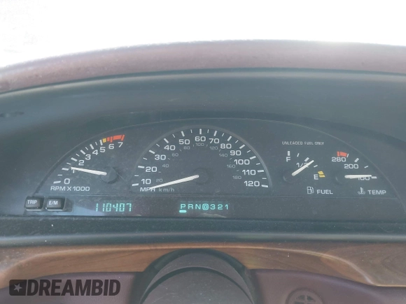 1995 Oldsmobile 88 z VIN 1G3HY52K1SH331973, wystawiony jako IAAI lot #41795311 z przebiegiem 110 407 mil mil oraz . Historia ofert i sprzedaży dostępna na DreamBid. Obrazek 7.