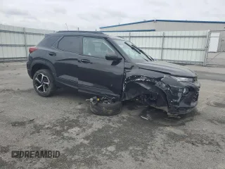 2023 Chevrolet TrailBlazer RS with VIN KL79MTSL6PB128260, listed as a Copart auction lot 52283035 with 55,086 mi miles and Salvage Title. Bid and sale history available at DreamBid. Image 4.