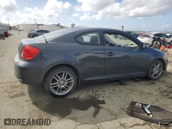 2006 Scion tC with VIN JTKDE177060120250, listed as a Copart auction lot 50894285 with 181,796 mi miles and Salvage Title. Bid and sale history available at carsss.com. Image 3.