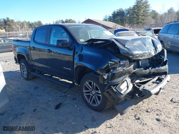 2020 Chevrolet Colorado 4WD Work Truck with VIN 1GCGTBEN3L1226103, listed as a IAAI auction lot 41270445 with 48,371 mi miles. Bid and sale history available at carsss.com. Image 1.