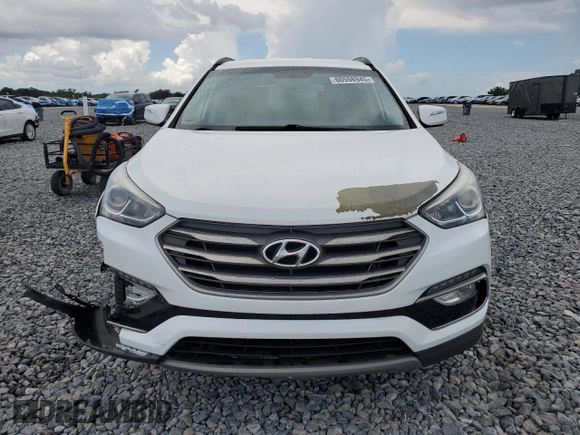 2017 Hyundai Santa Fe 2.4L with VIN 5NMZU3LB0HH052332, listed as a Copart auction lot 60598945 with 43,471 mi miles and Salvage title. Bid and sale history available at DreamBid. Image 5.