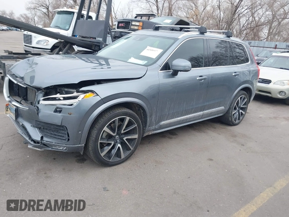 2019 Volvo XC90 Inscription with VIN YV4A22PL2K1491921, listed as a IAAI auction lot 41559874 with 76,790 mi miles and . Bid and sale history available at DreamBid. Image 2.