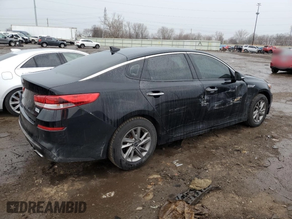 2020 Kia Optima LX with VIN 5XXGT4L30LG396825, listed as a Copart auction lot 50509005 with 93,860 mi miles and Salvage title. Bid and sale history available at DreamBid. Image 3.