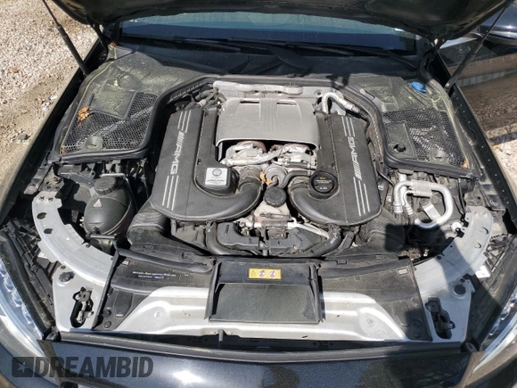 2017 Mercedes-Benz C 63 AMG with VIN 55SWF8GB6HU201220, listed as a Copart auction lot 51231385 with 138,939 mi miles and Salvage title. Bid and sale history available at DreamBid. Image 11.
