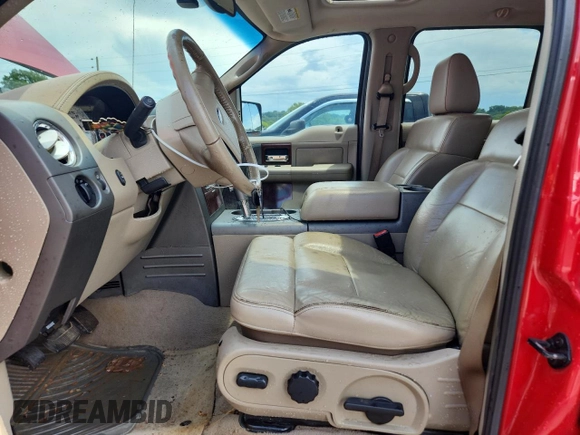 2005 Ford F-150 XLT with VIN 1FTPW14535KD79211, listed as a Copart auction lot 64931325 with 428,521 mi miles and Clean title. Bid and sale history available at DreamBid. Image 7.
