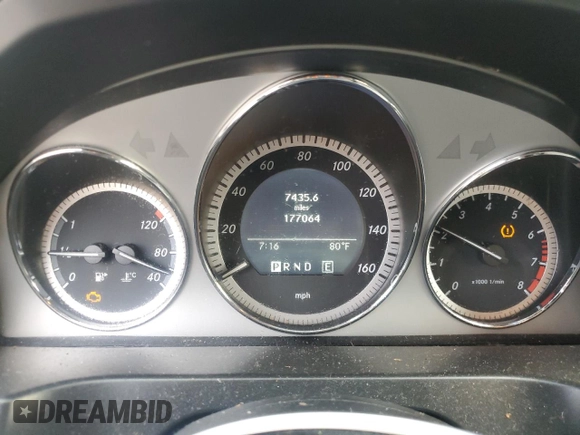 2011 Mercedes-Benz C 350 Sport with VIN WDDGF5GB0BR142564, listed as a Copart auction lot 43815635 with 177,064 mi miles and Clean title. Bid and sale history available at DreamBid. Image 9.