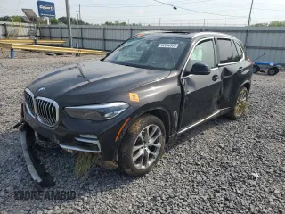 2019 BMW X5 xDrive40i z VIN 5UXCR6C54KLL35873, wystawiony jako Copart lot #52556585 z przebiegiem Nie podano mil oraz Szkoda całkowita • Salvage title. Historia ofert i sprzedaży dostępna na DreamBid. Obrazek 1.