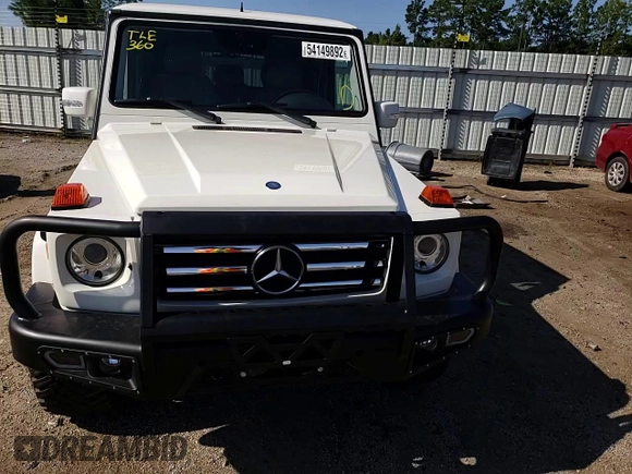 2008 Mercedes-Benz G-Class 5.0L with VIN WDCYR49E68X175851, listed as a Copart auction lot 54149892 with 79,694 mi miles and Salvage Title. Bid and sale history available at carsss.com. Image 11.